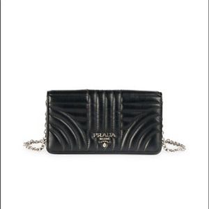 Prada Diagramme Impunture Leather bag